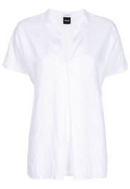 ASPESI Blusa con scollo a V - Bianco