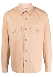 ASPESI long-sleeve cotton shirt - Toni neutri