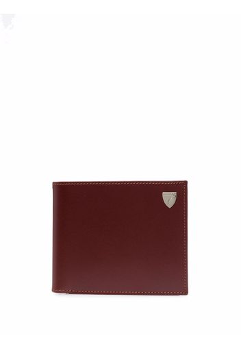 Aspinal Of London bi-fold leather wallet - Marrone