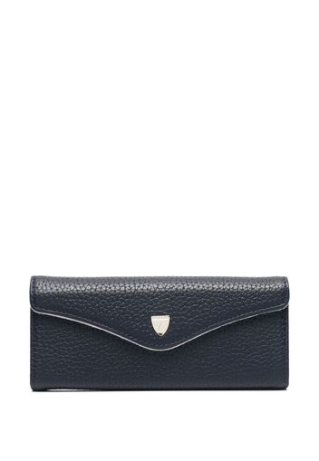 Aspinal Of London leather glasses case - Blu