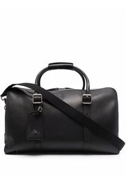 Aspinal Of London Harrison weekender leather bag - Nero