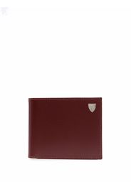 Aspinal Of London bi-fold leather wallet - Marrone