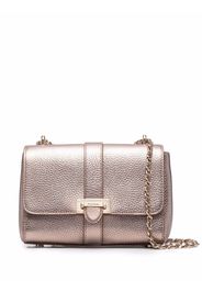 Aspinal Of London Lottie pebbled-texture shoulder bag - Oro