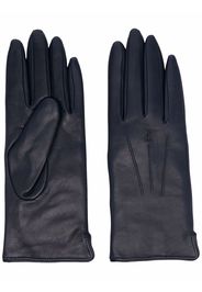 Aspinal Of London slip-on leather gloves - Blu