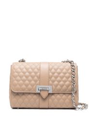 Aspinal Of London Lottie quilted leather crossbody bag - Toni neutri