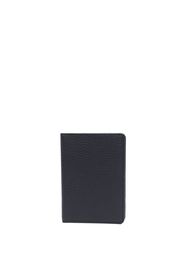 Aspinal Of London embossed-logo passport cover - Blu