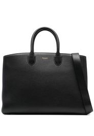 Aspinal Of London Madison pebbled-leather tote bag - Nero