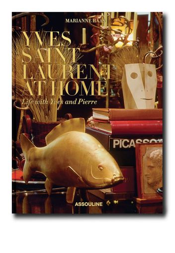 Assouline Yves Saint Laurent At Home by Jacques Grange - Marrone