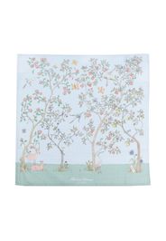 Atelier Choux printed cotton blanket - Blu