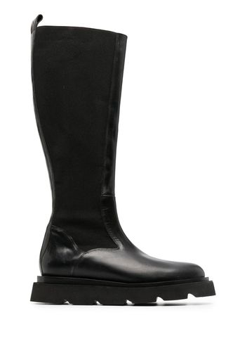 ATP Atelier Cometti knee-high leather boots - Nero