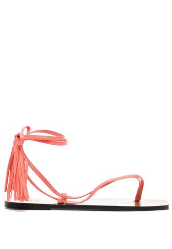 ATP Atelier Tortona tassel-detail sandals - Arancione