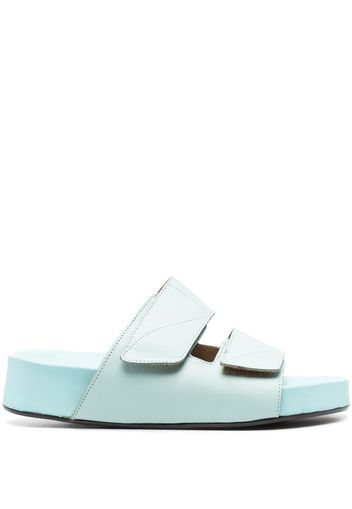 ATP Atelier double-strap slides - Blu