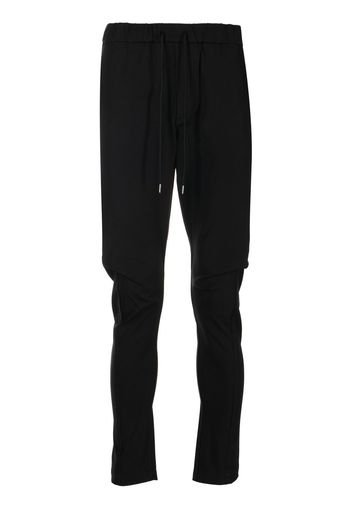 Attachment Pantaloni sportivi affusolati con coulisse - Nero