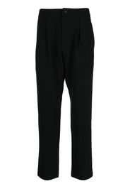 Attachment straight-leg tailored trousers - Nero