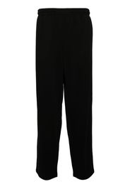 Attachment cotton straight-leg trousers - Nero