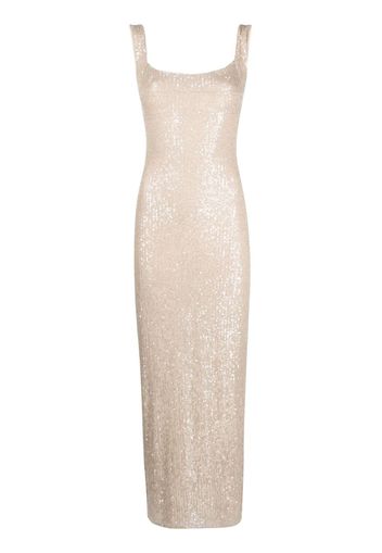 Atu Body Couture sleeveless sequinned dress - Toni neutri