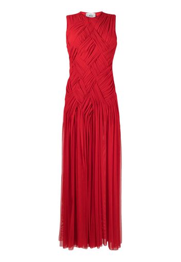 Atu Body Couture Emotional interwoven maxi dress - Rosso