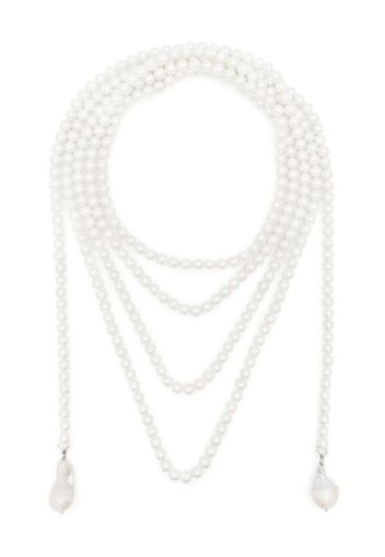 Atu Body Couture faux-pearl necklace - Bianco