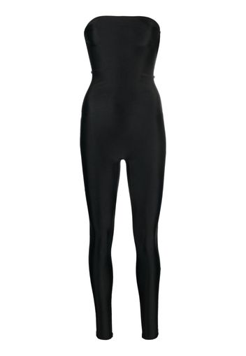 Atu Body Couture strapless jersey jumpsuit - Nero