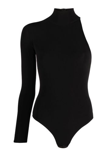 Atu Body Couture Colorado one-sleeve bodysuit - Nero