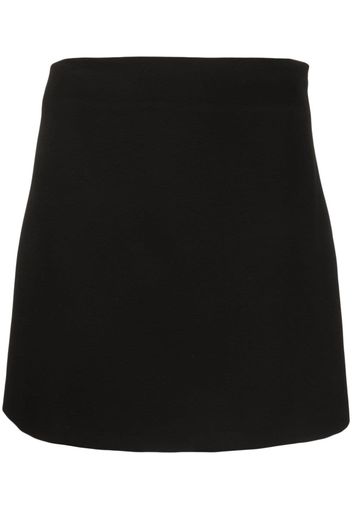 Atu Body Couture high-waist A-line mini skirt - Nero