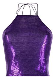 Atu Body Couture cropped halter-neck top - Viola