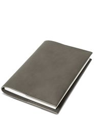 August Sandgren leather ruled notebook - Grigio