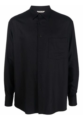 Auralee button down shirt - Nero