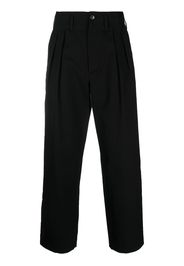Auralee pleated tailored trousers - Nero