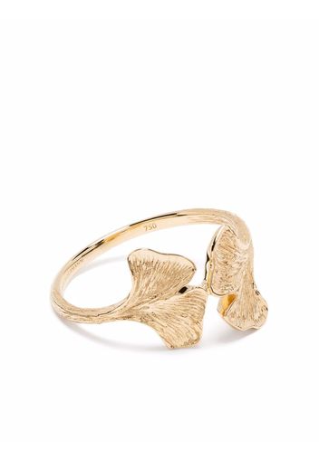 Aurelie Bidermann 18kt yellow gold Ginkgo ring - Oro