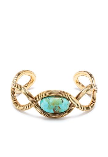 Aurelie Bidermann Aldabra cuff bracelet - Oro