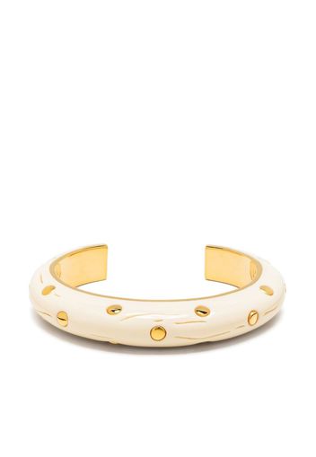 AURELIE BIDERMANN Bracciale rigido con borchie - Oro