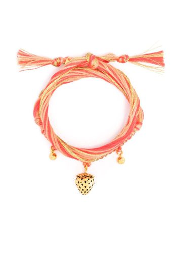 Aurelie Bidermann Honolulu macramé-design bracelet - Oro