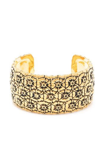 Aurelie Bidermann Miguela cuff bracelet - Oro