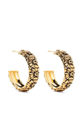 Aurelie Bidermann Miguela hoop earrings - Oro