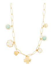 Aurelie Bidermann Eylin charm necklace - Oro