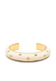 AURELIE BIDERMANN Bracciale rigido con borchie - Oro