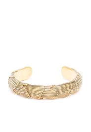 Aurelie Bidermann Tucuma engraved-finish bracelet - Oro