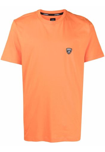 Automobili Lamborghini logo-print T-shirt - Arancione