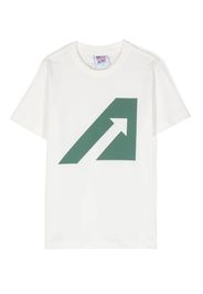 Autry Kids logo-print cotton T-shirt - Bianco