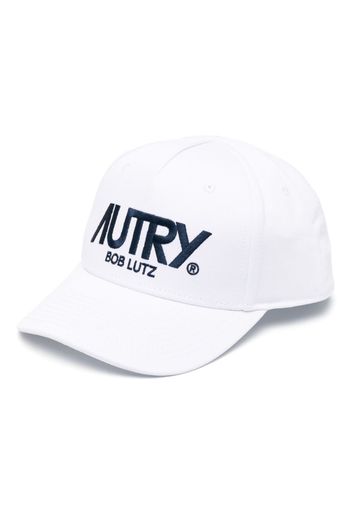 Autry logo-embroidered baseball cap - Bianco