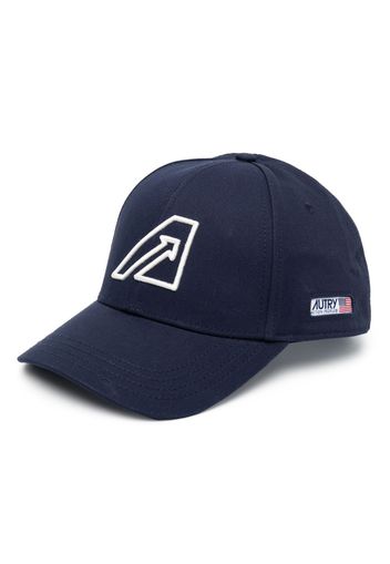 Autry logo-embroidered baseball cap - Blu