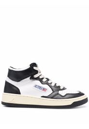 Autry high-top lace-up trainers - Bianco