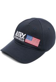 Autry embroidered-logo baseball cap - Blu