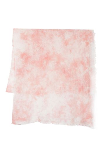 Avant Toi distressed-effect cashmere scarf - Rosa