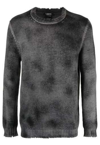 Avant Toi faded-effect cashmere jumper - Grigio