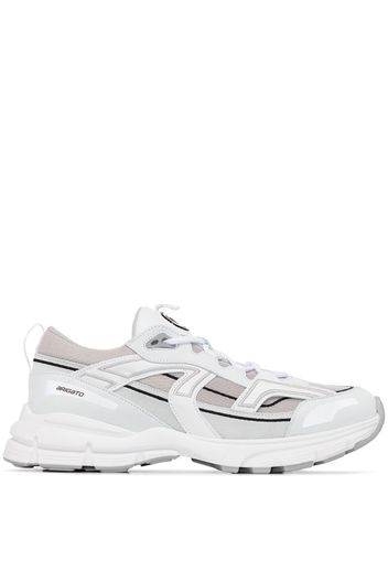white marathon sneakers