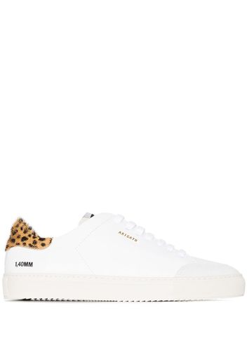 white clean 90 triple animal leather sneakers