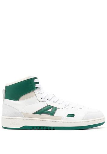 Axel Arigato side logo-patch high-top sneakers - Bianco