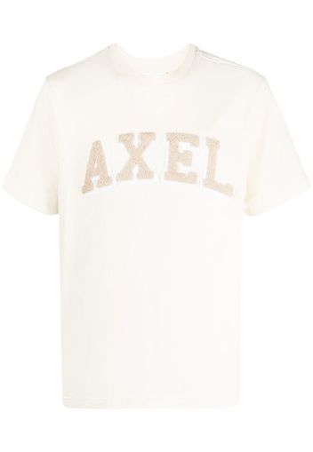 Axel Arigato Axel Arc appliqué T-shirt - Toni neutri